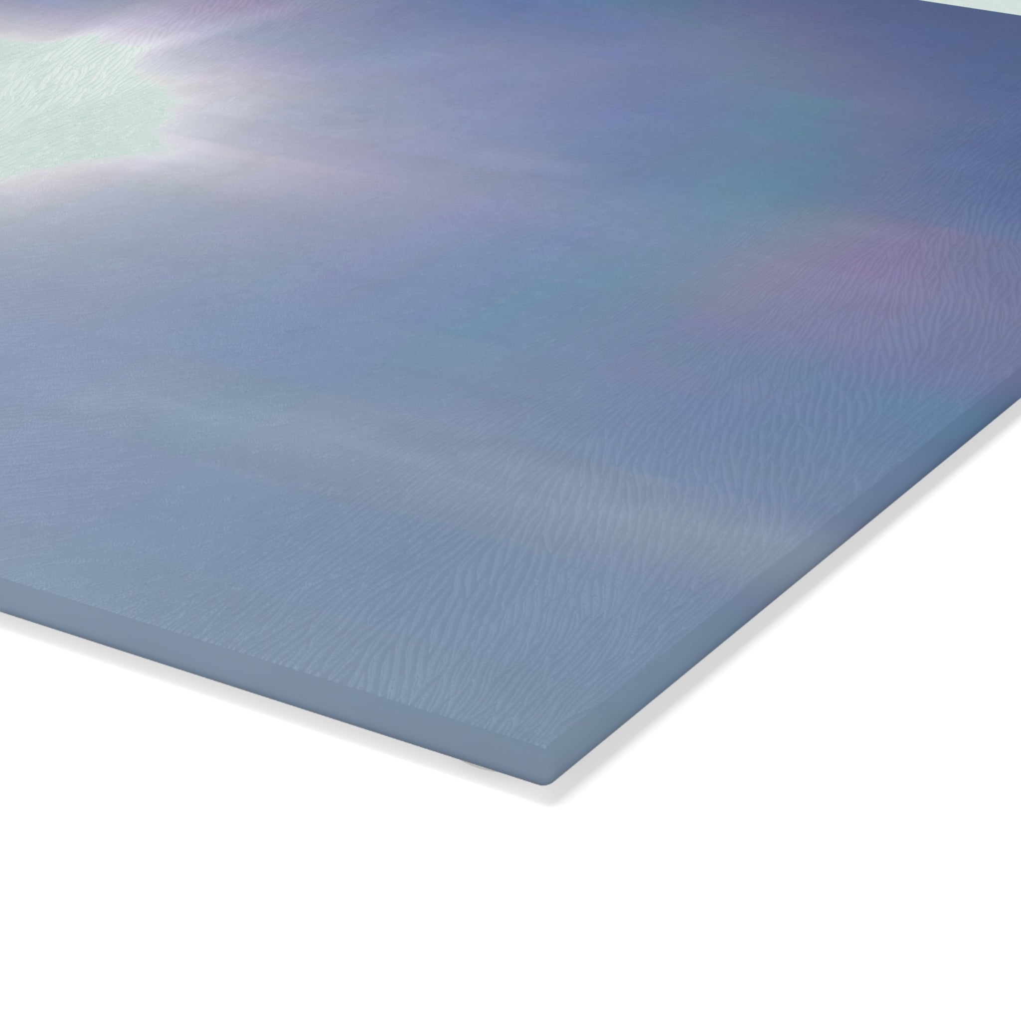Bright Sunburst Glass Cutting Board | Sunlight Lens Flare Kitchen Decor