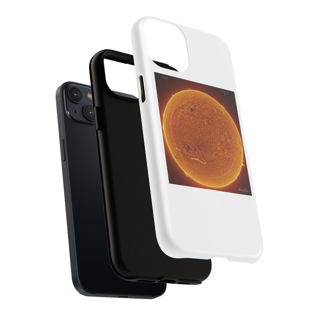Solar Disc Illustration Phone Case | Tough Magnetic Case