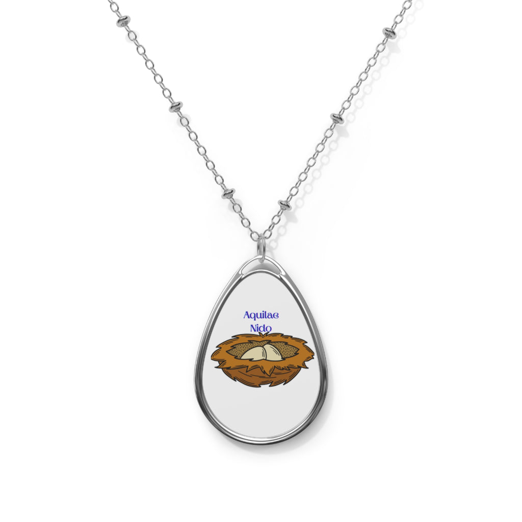 Oval Necklace — Aquilae Nido Nest Pendant Necklace