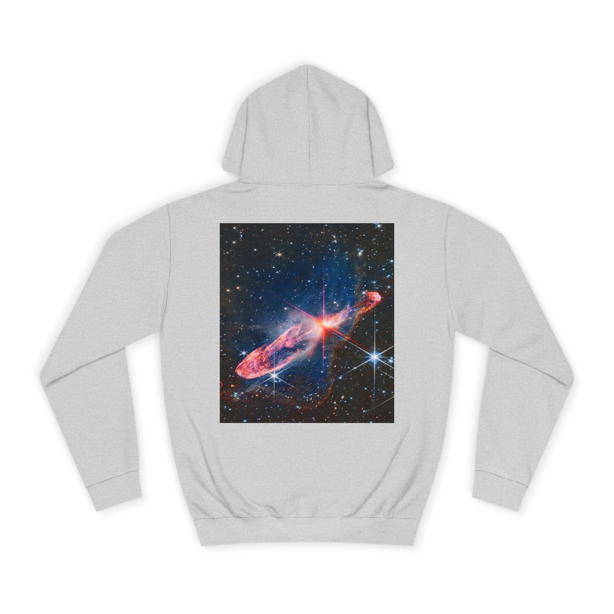 Nebula Space Photo Hoodie | Cosmic Galaxy Stars Astronautic Design