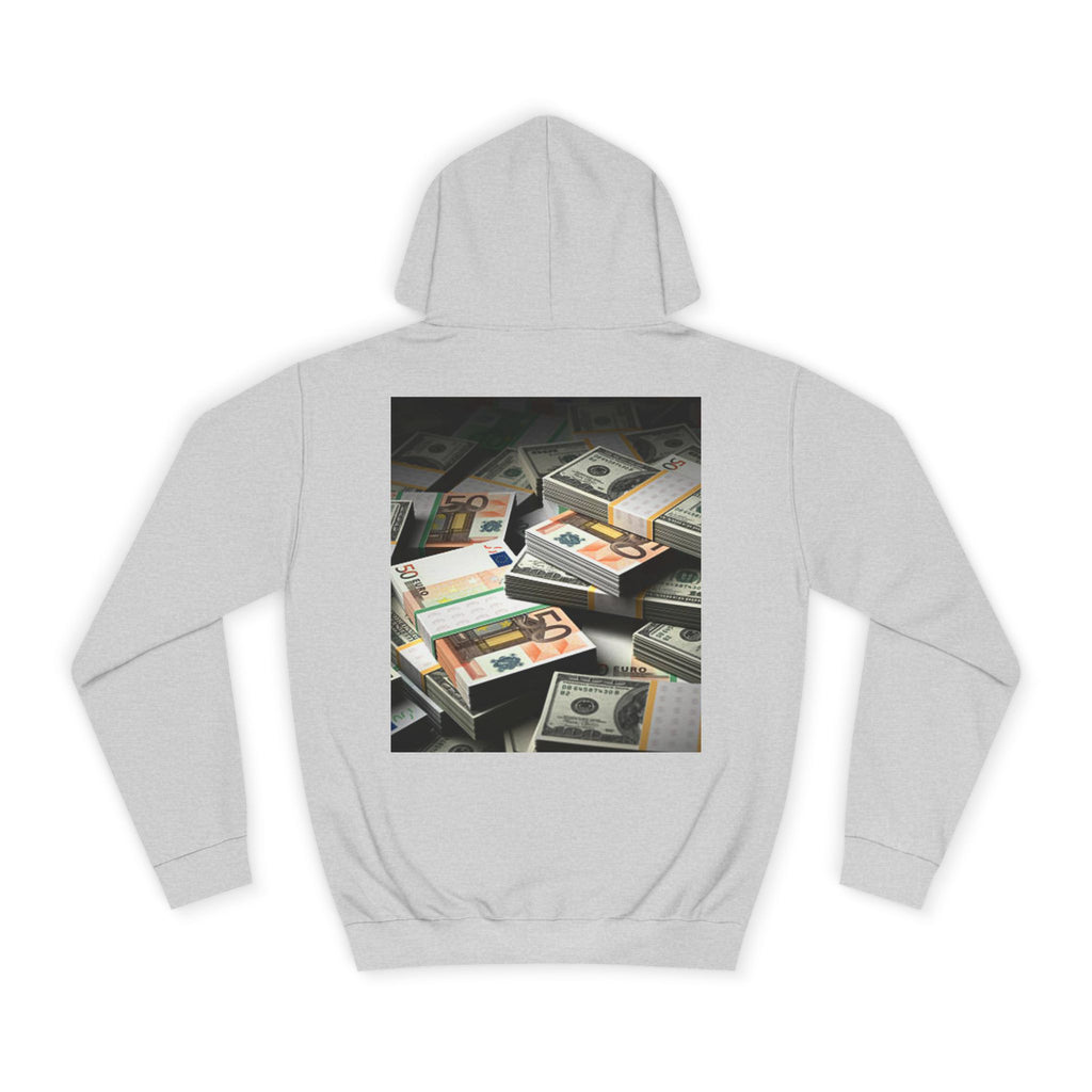 Stacked Cash Money Hoodie | Vintage Banknote Print, Stacks of Dollars