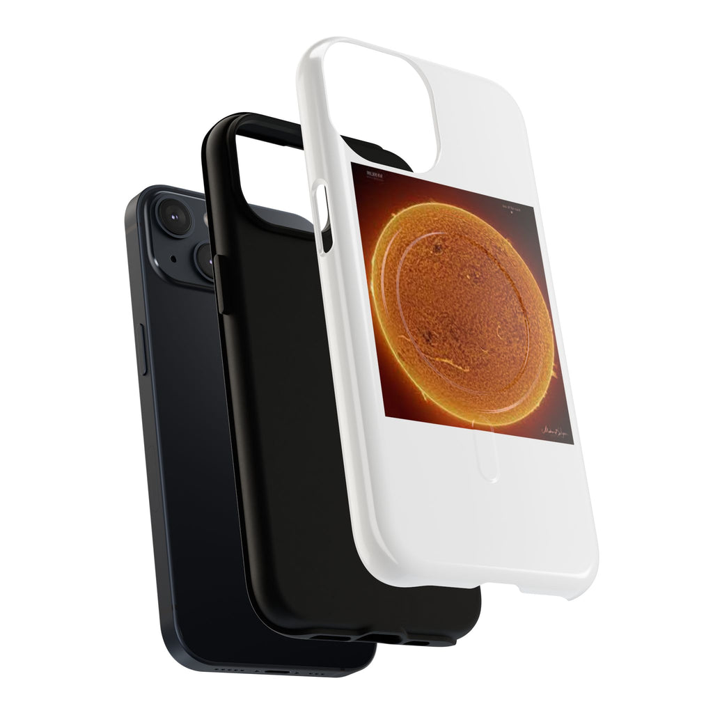 Solar Disc Illustration Phone Case | Tough Magnetic Case