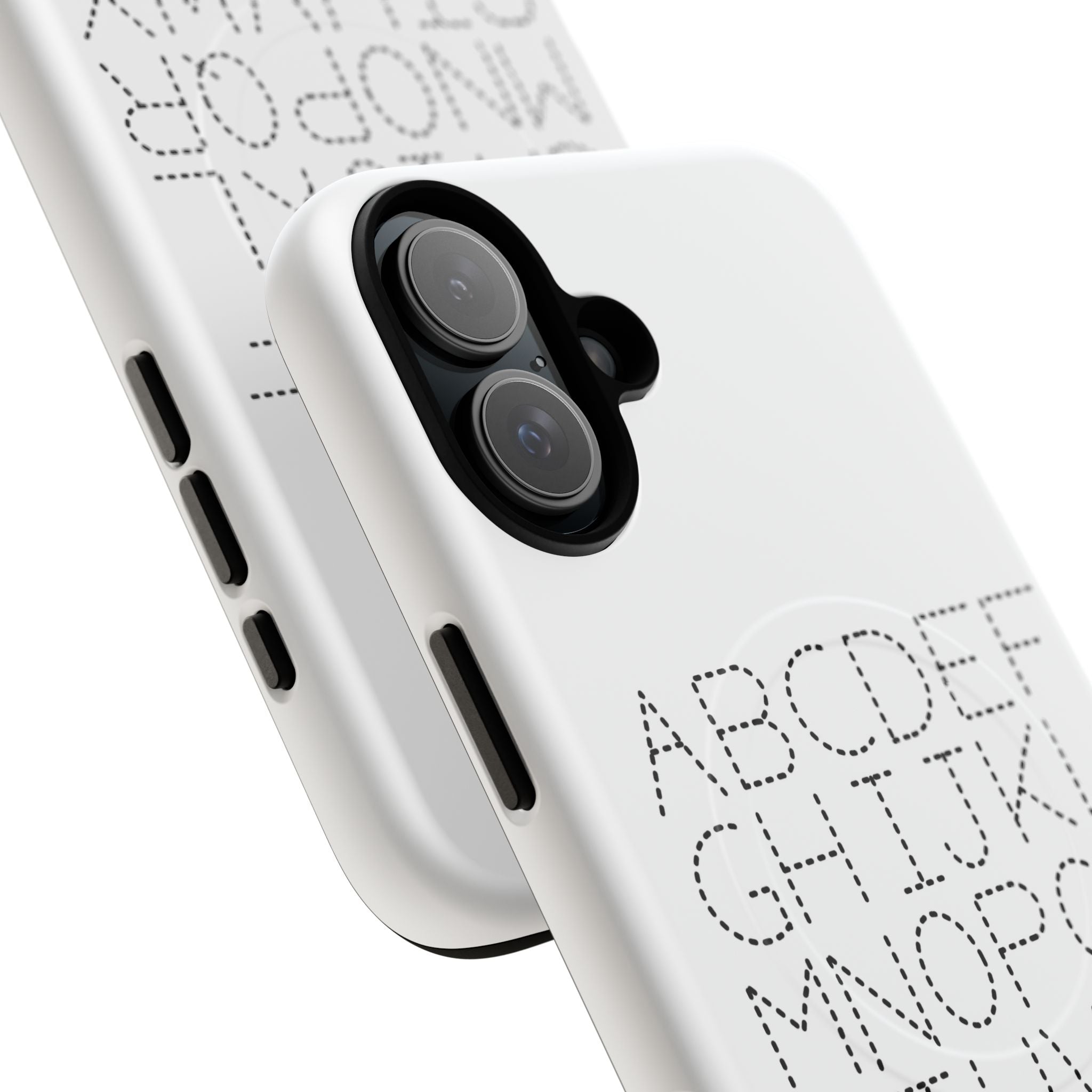 Dotted Alphabet Phone Case | Tough Magnetic Case