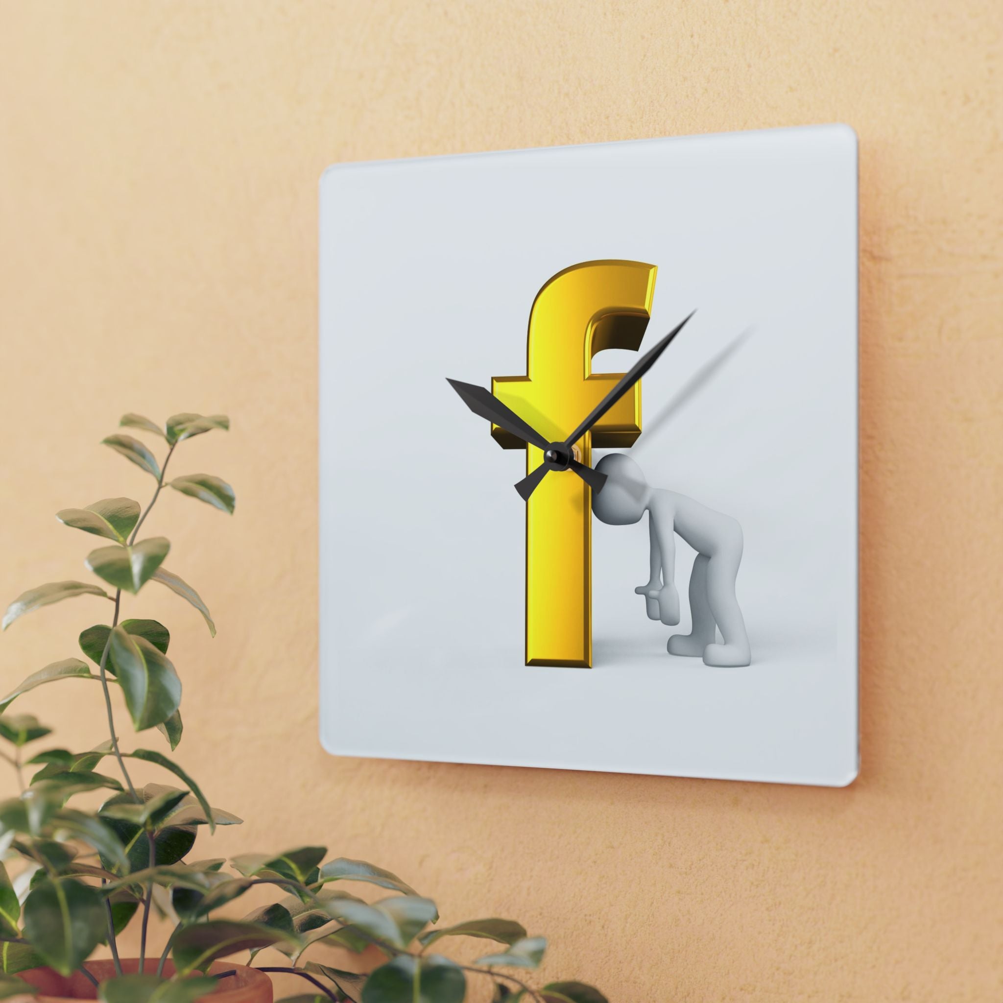 Acrylic Wall Clock