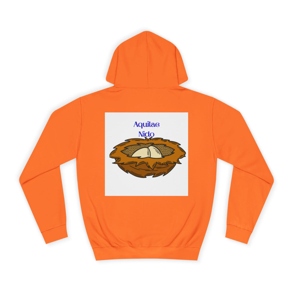 Aquilae Nido Nest Illustration Hoodie | College Crest Style