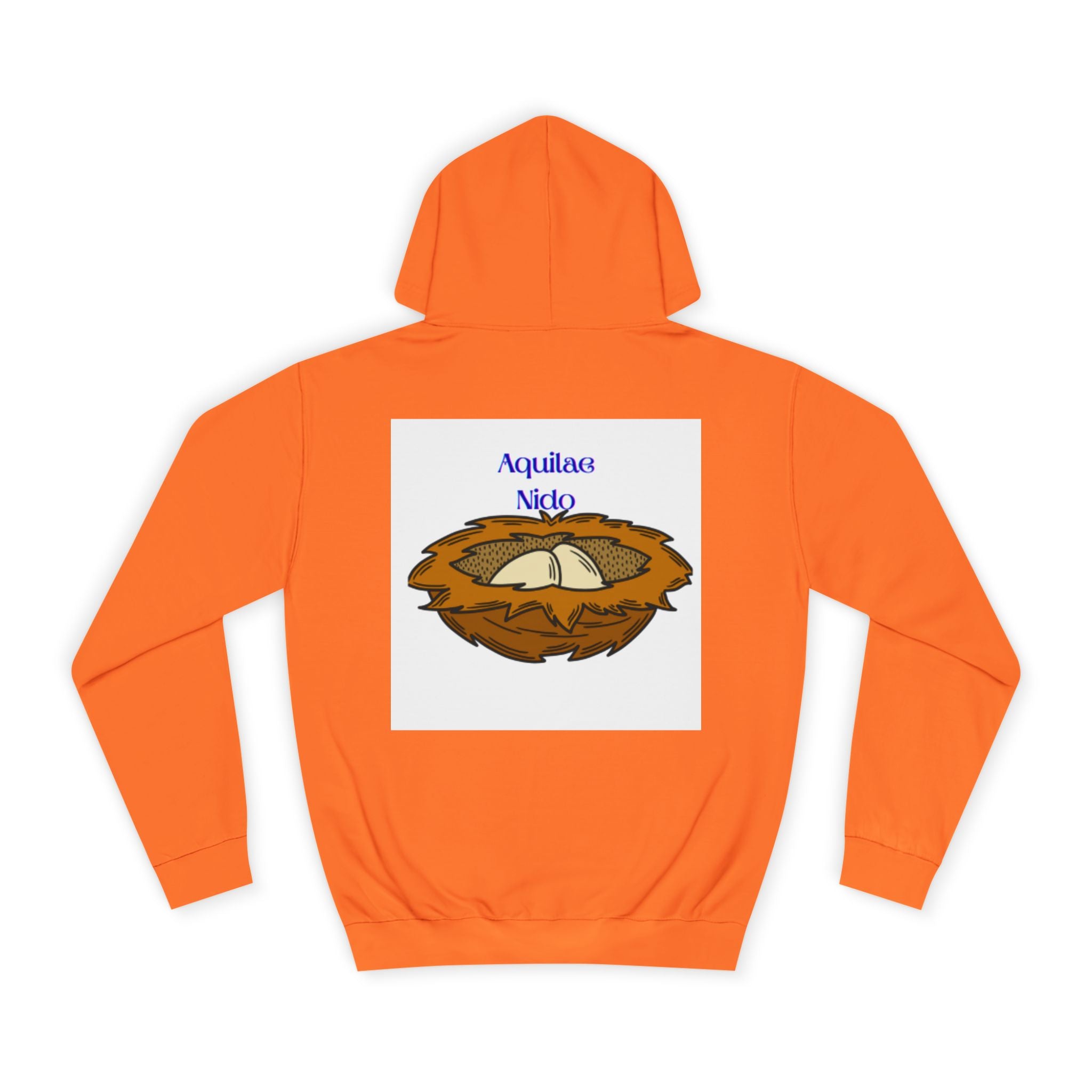 Aquilae Nido Nest Illustration Hoodie | College Crest Style