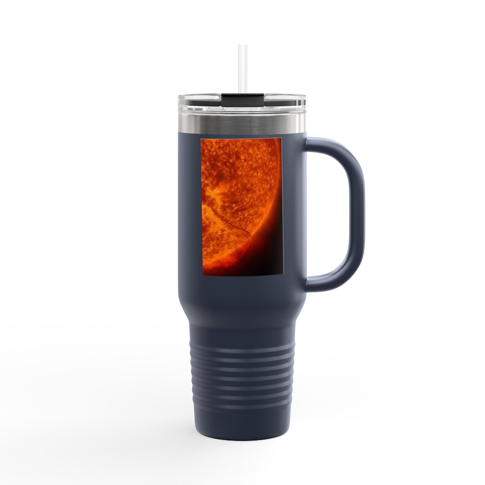 Solar Close-Up Sun Photo Travel Mug, 40oz Insulated Tumbler