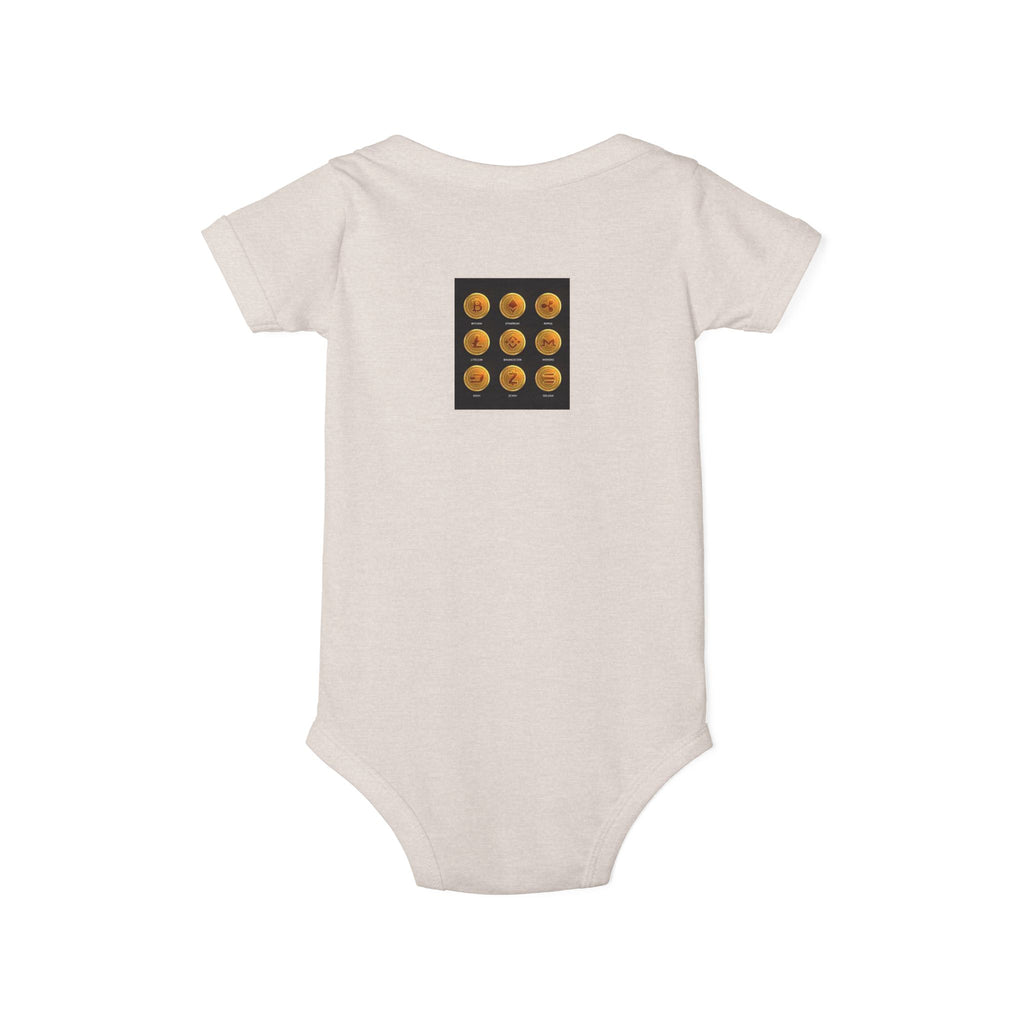 Cryptocurrency Coins Infant One Piece | Fall Baby Bodysuit