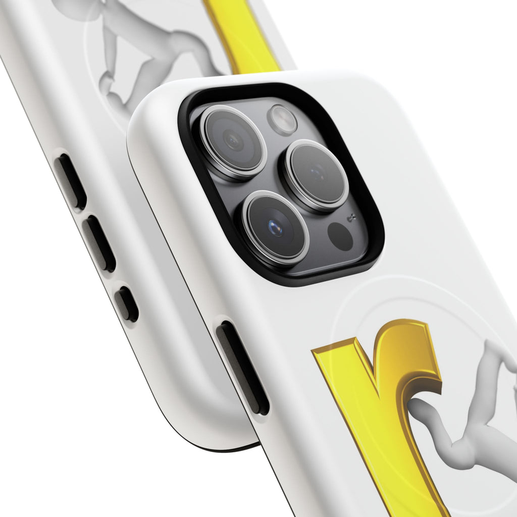 Yellow Letter R Breakdance Phone Case | Tough Magnetic Case