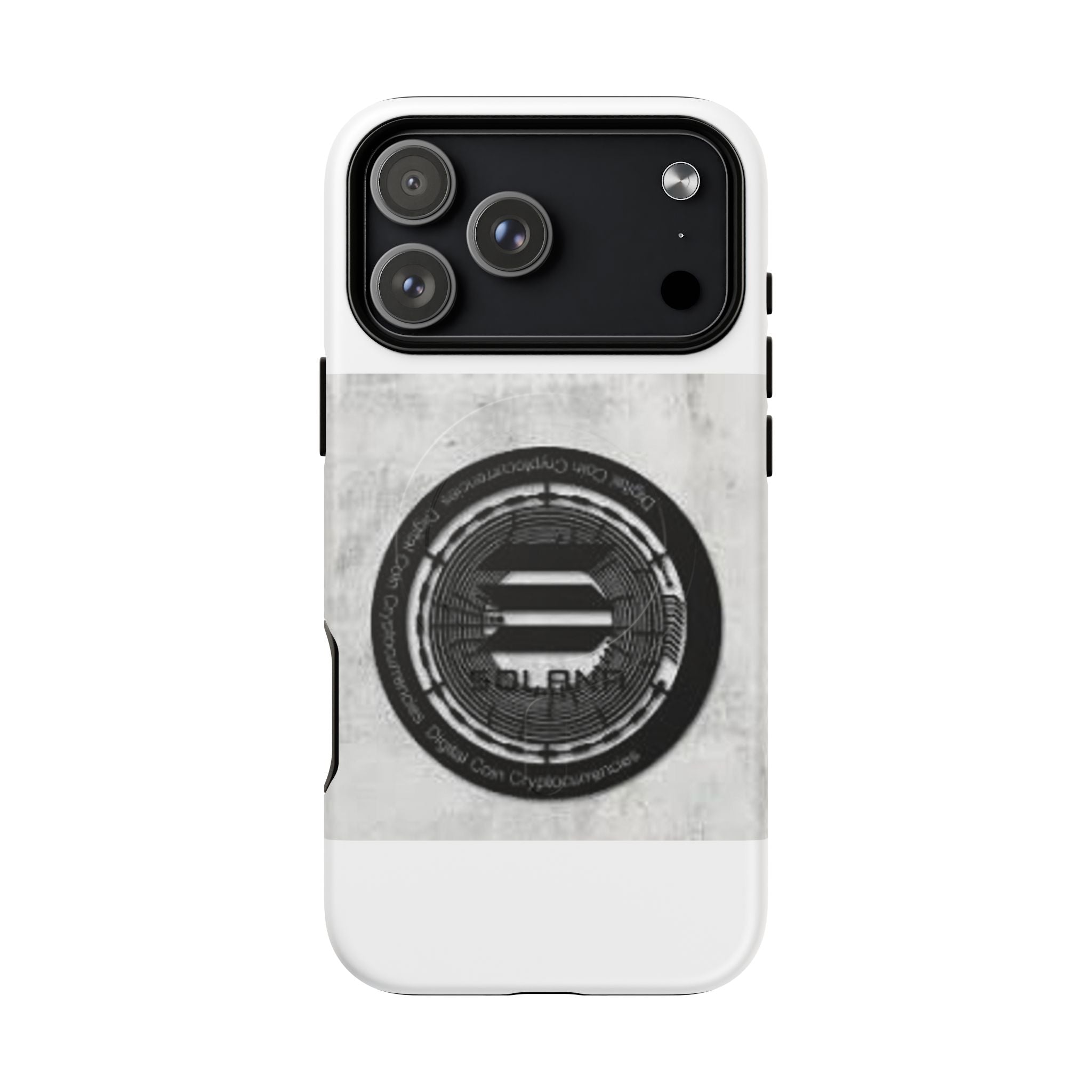 Coque de téléphone Solana Crypto Coin | Coque magnétique robuste