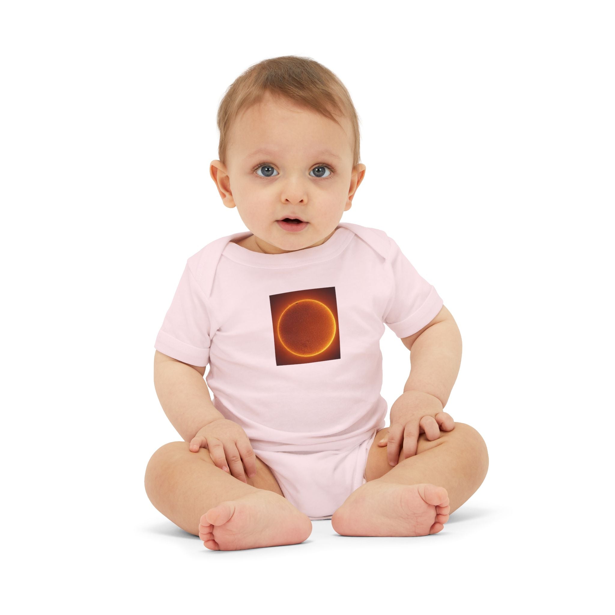 Solar Eclipse Ring Infant One Piece | Space Baby Bodysuit
