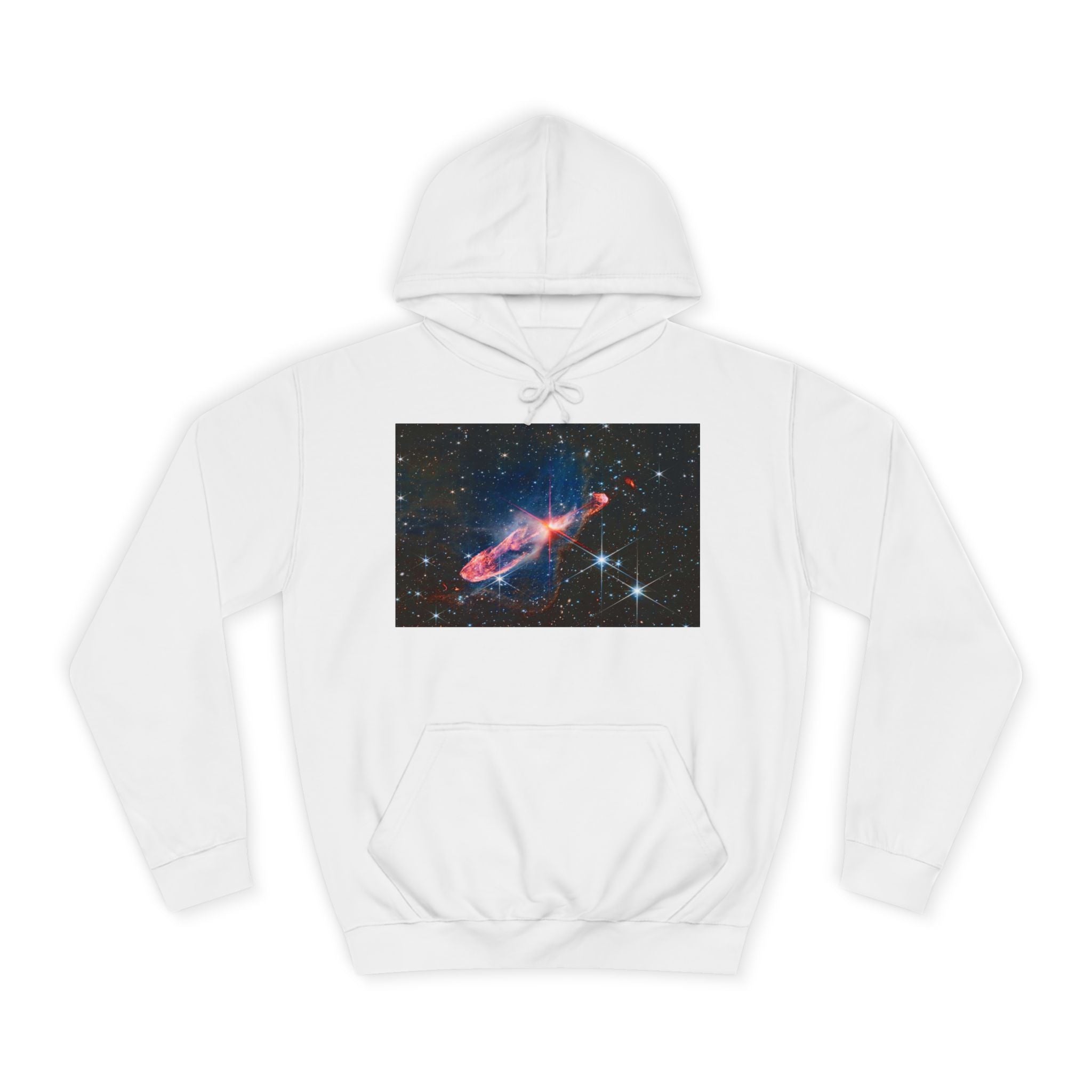 Nebula Space Photo Hoodie | Cosmic Galaxy Stars Astronautic Design