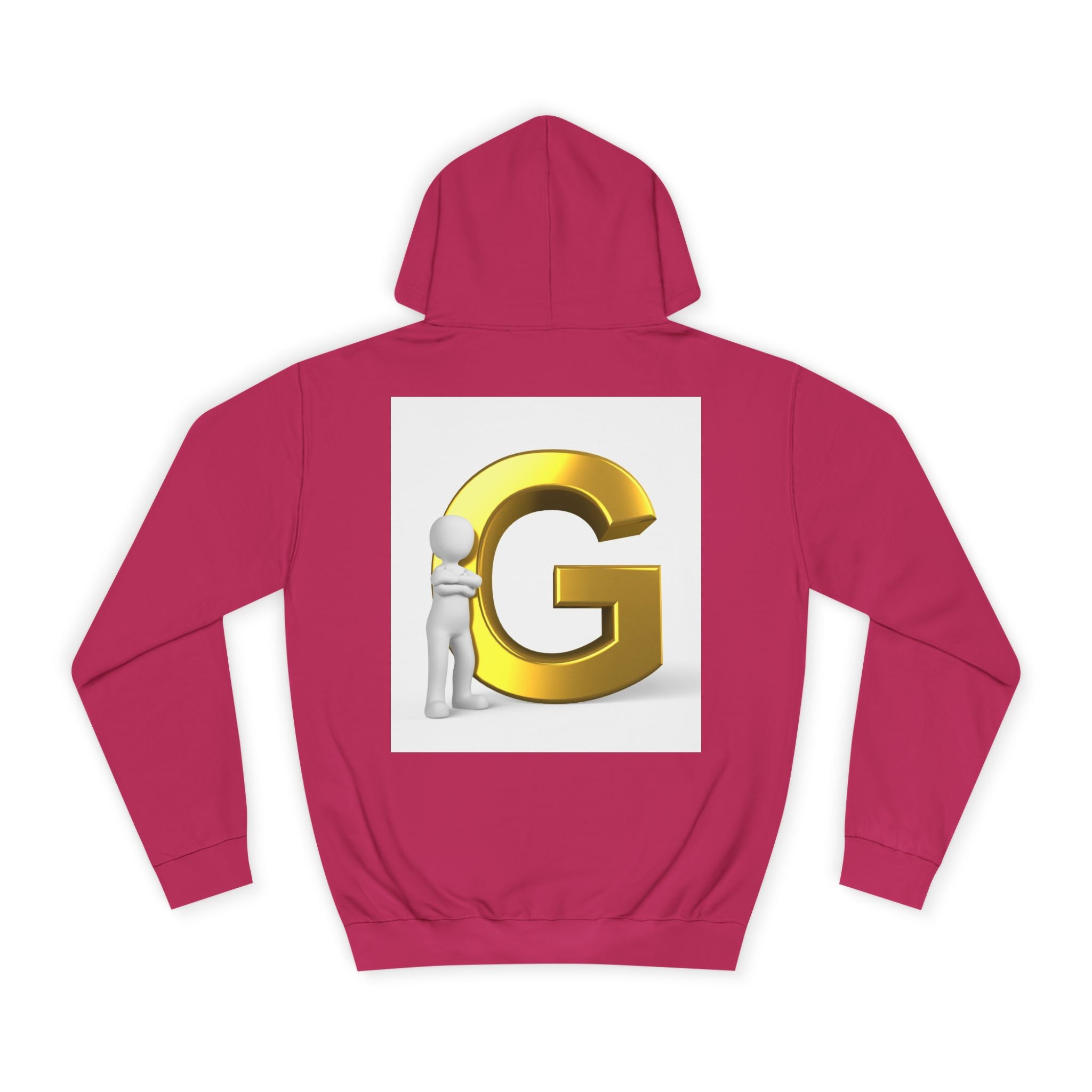 Gold Letter G Hoodie | Initial G Monogram sweatshirt