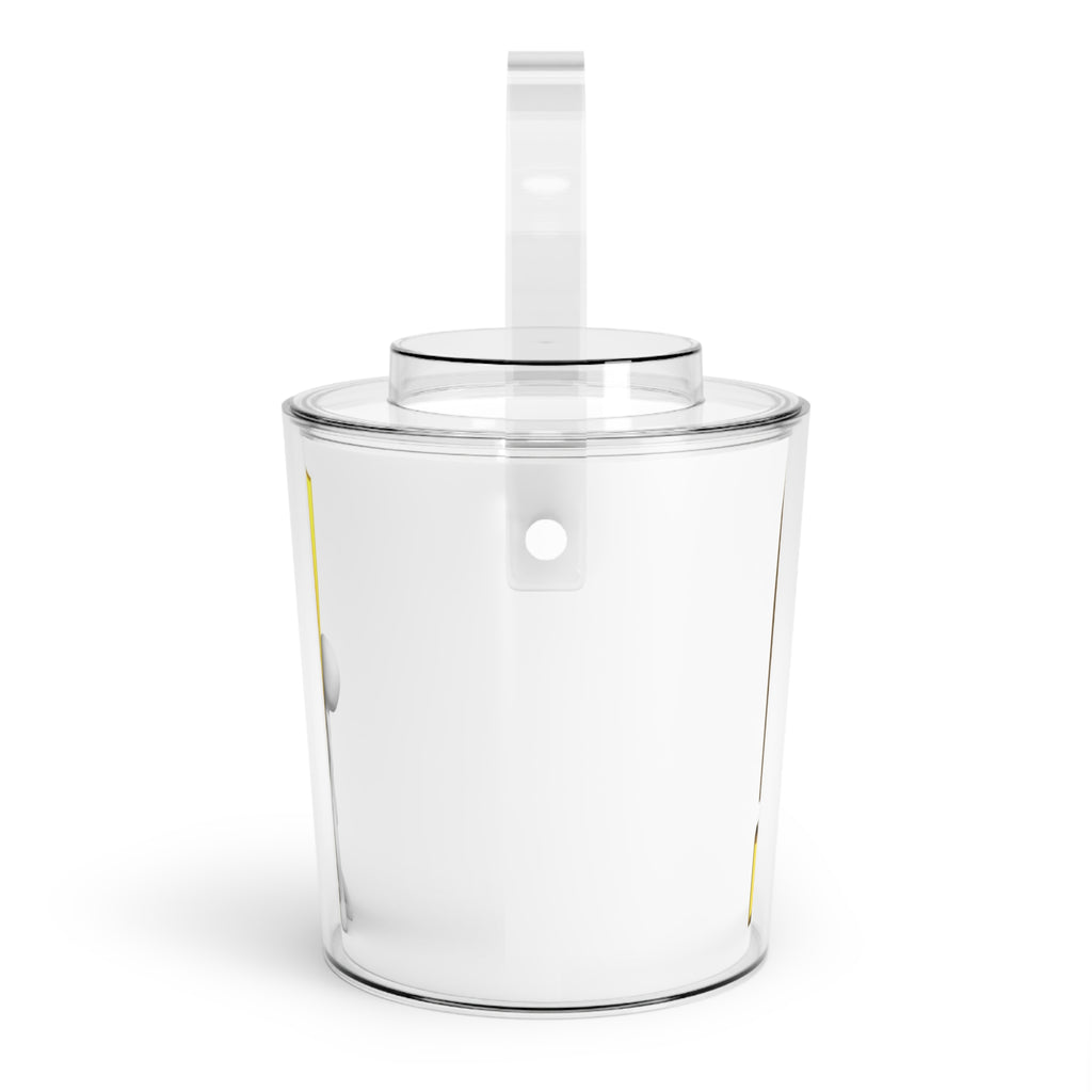 Gold Exclamation Mark Art Ice Bucket