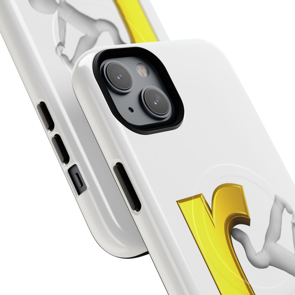 Yellow Letter R Breakdance Phone Case | Tough Magnetic Case