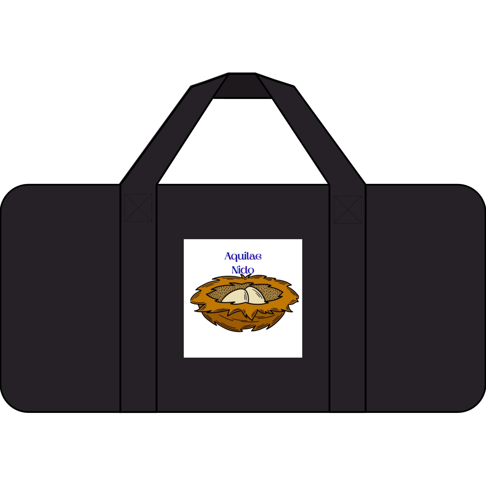 Eagle Nest Logo Tripper Duffel Bag | Checkered or Camo Strap