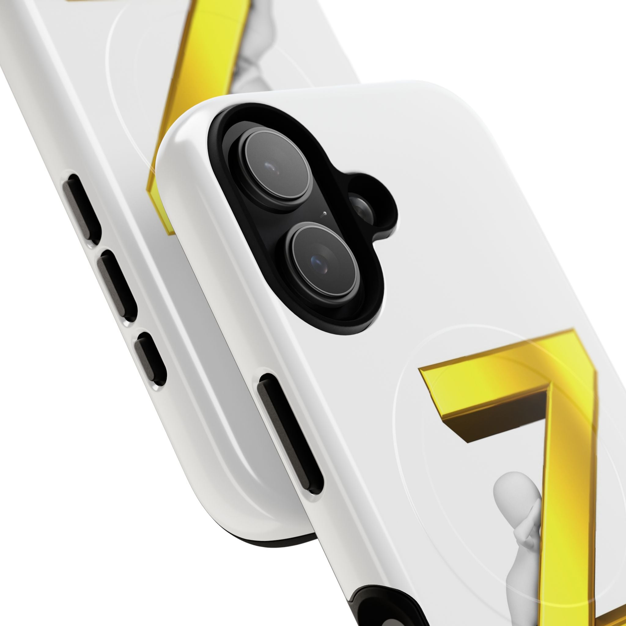 Gold 3D Letter Z Phone Case | Tough Magnetic Case