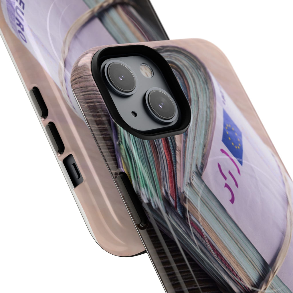 Stack of Euro Banknotes Phone Case | Money Roll iPhone Case, Cash Print