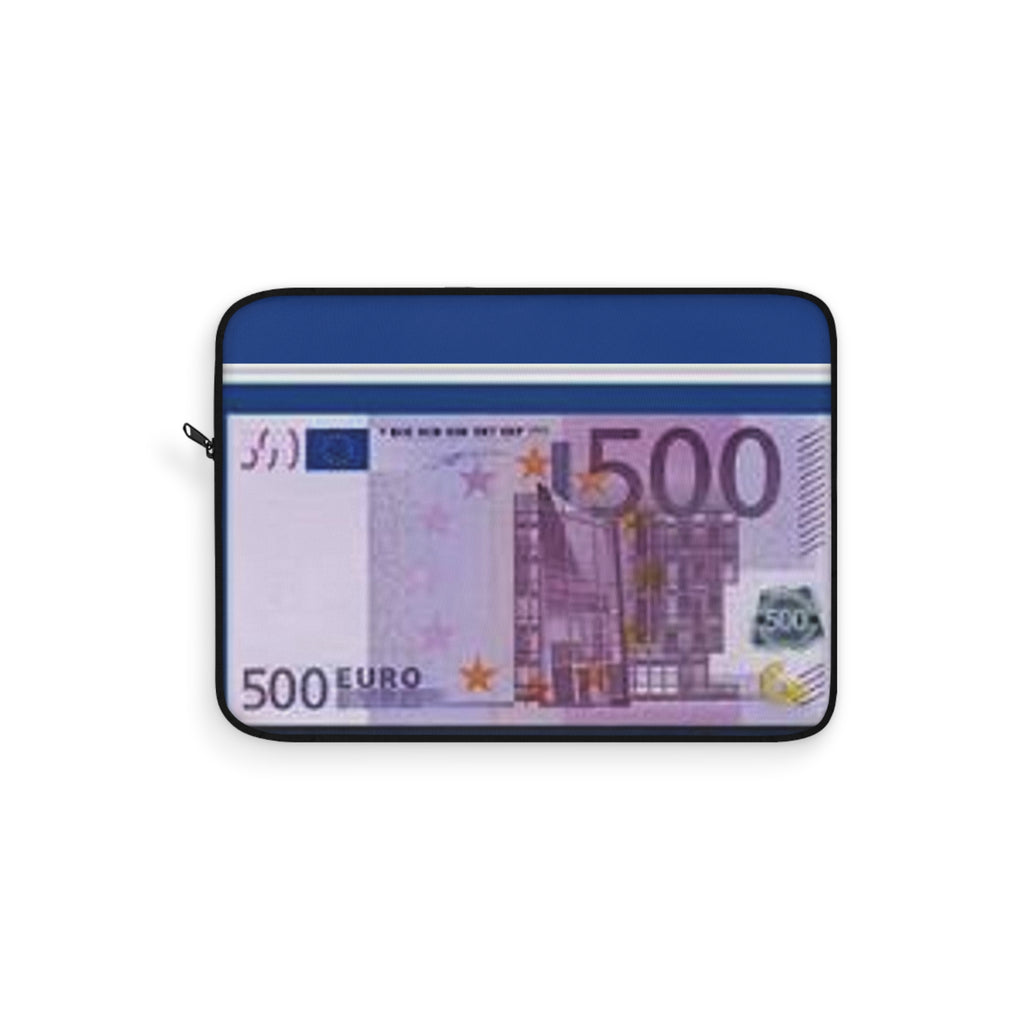 500 Euro Banknote Laptop Sleeve | Currency Money Print Sleeve
