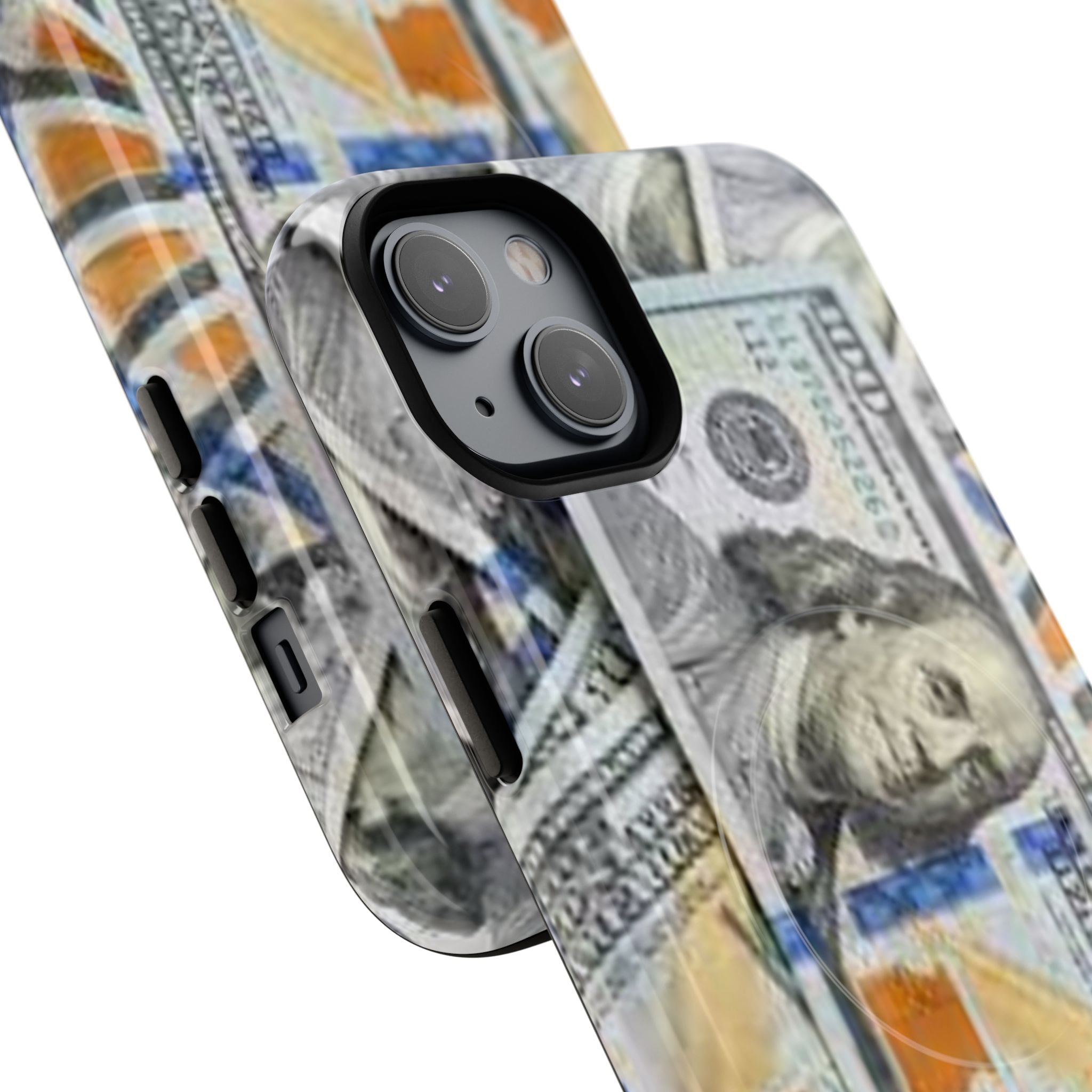 Hundred Dollar Bills Phone Case | Tough Magnetic Case, Money Pattern
