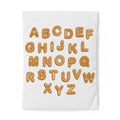 Gingerbread Cookie Alphabet Duvet Cover | Kids Bedding, Holiday Alphabet