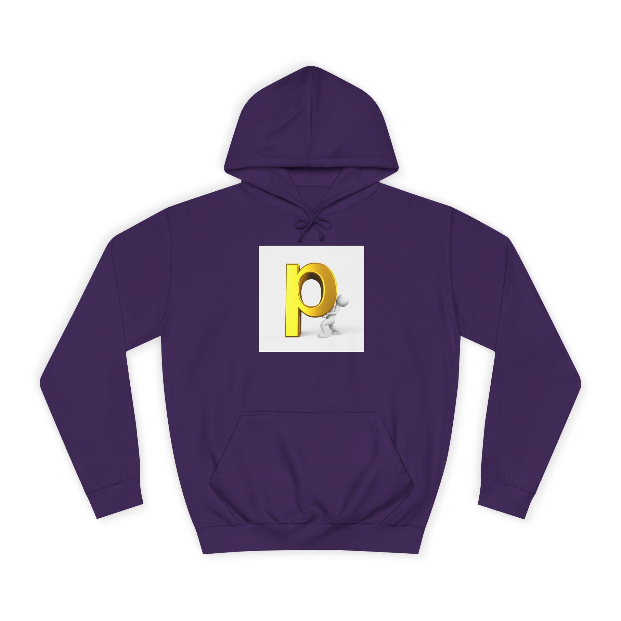 Sweat à capuche lettre P 3D | Pull Monogramme initiale P