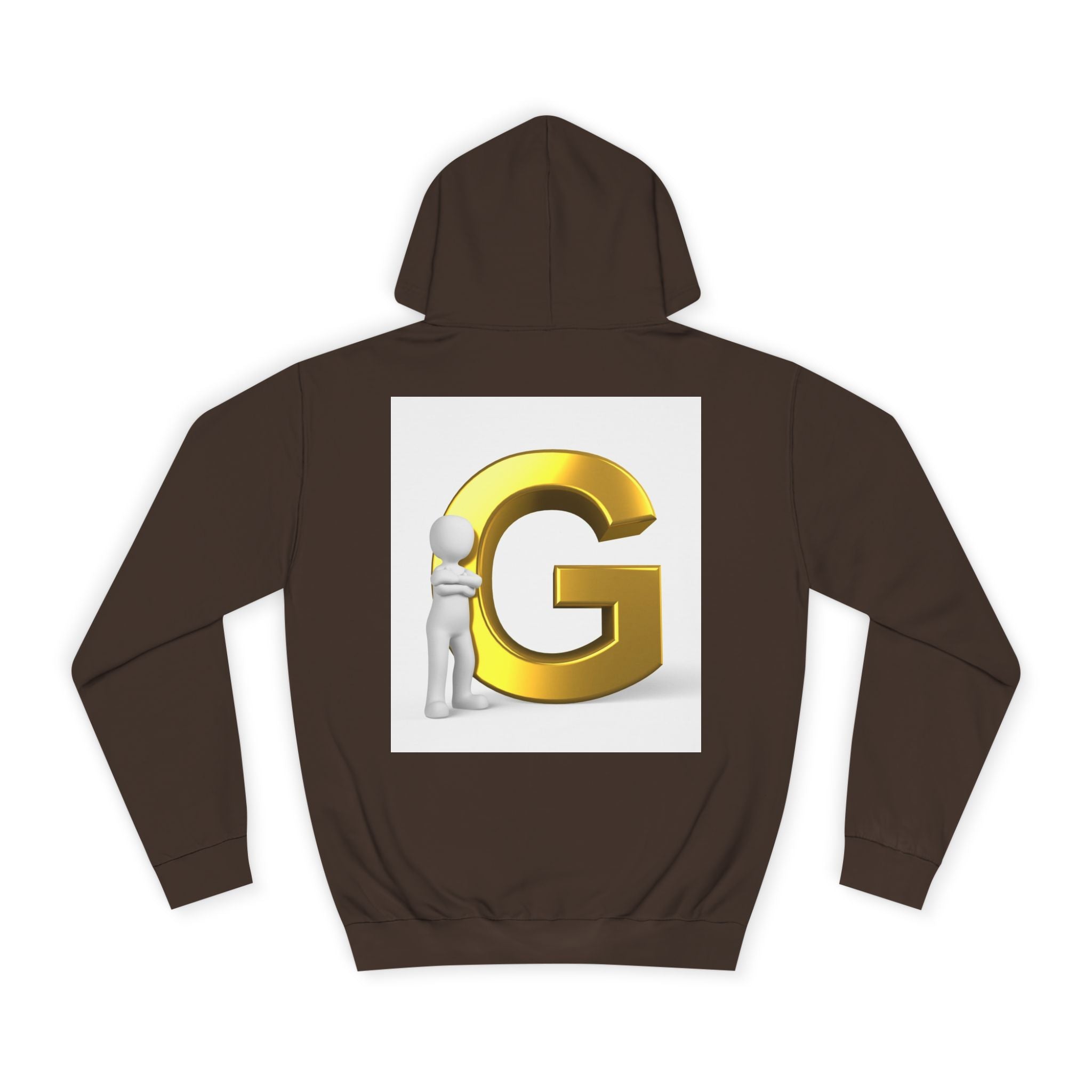 Gold Letter G Hoodie | Initial G Monogram sweatshirt