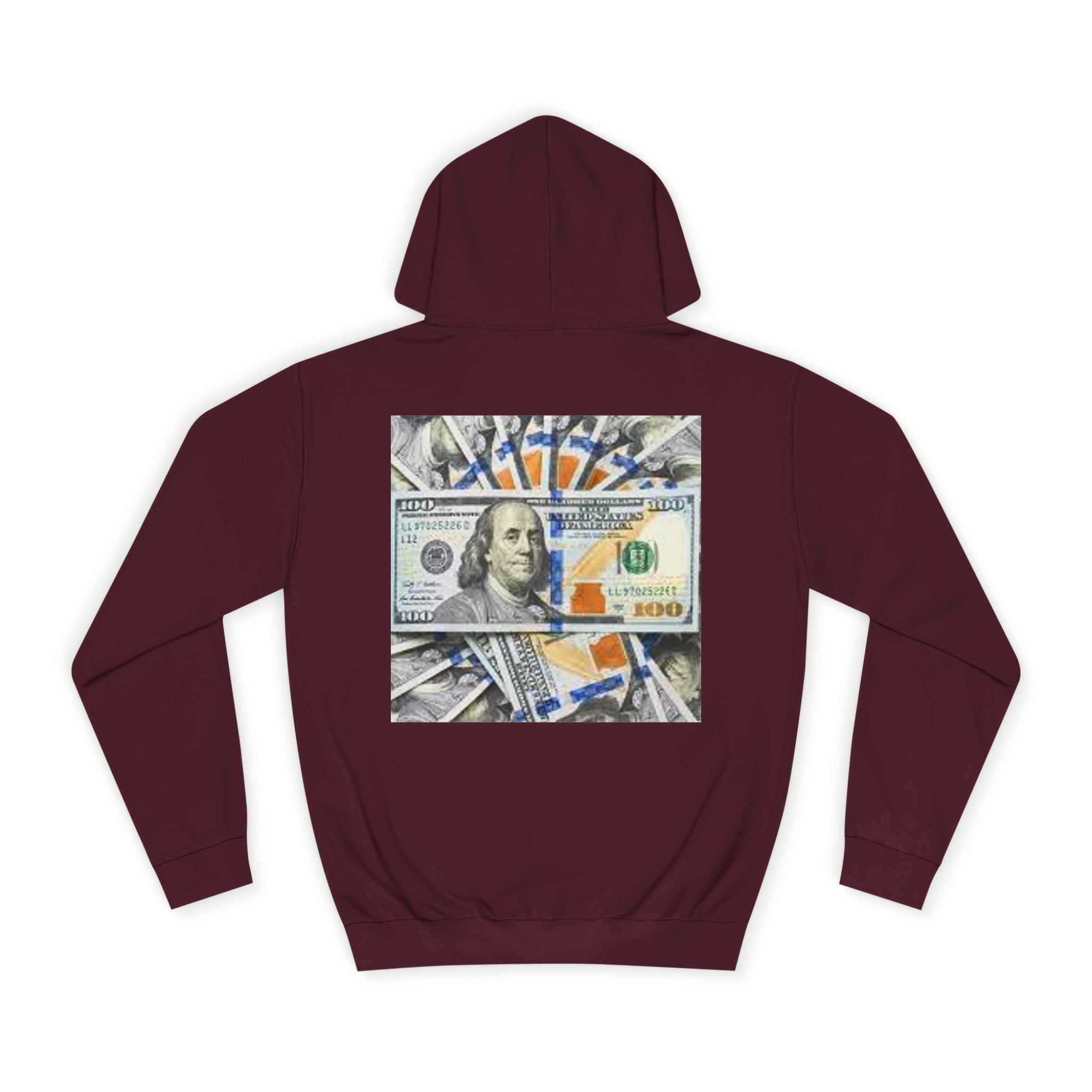 Hundred Dollar Bill Hoodie | Money Graphic Sweatshirt