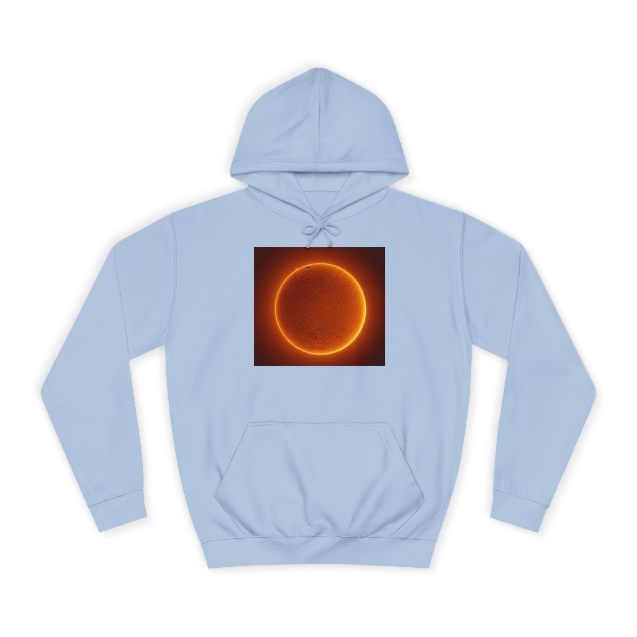 Sweat à capuche Anneau Solaire Enflammé | Graphique Éclipse Solaire, Sweat Astronomie Spatiale