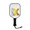 Gold Letter  X Logo Pickleball Paddle Set | Pickleball Kit, Two Paddles & Balls