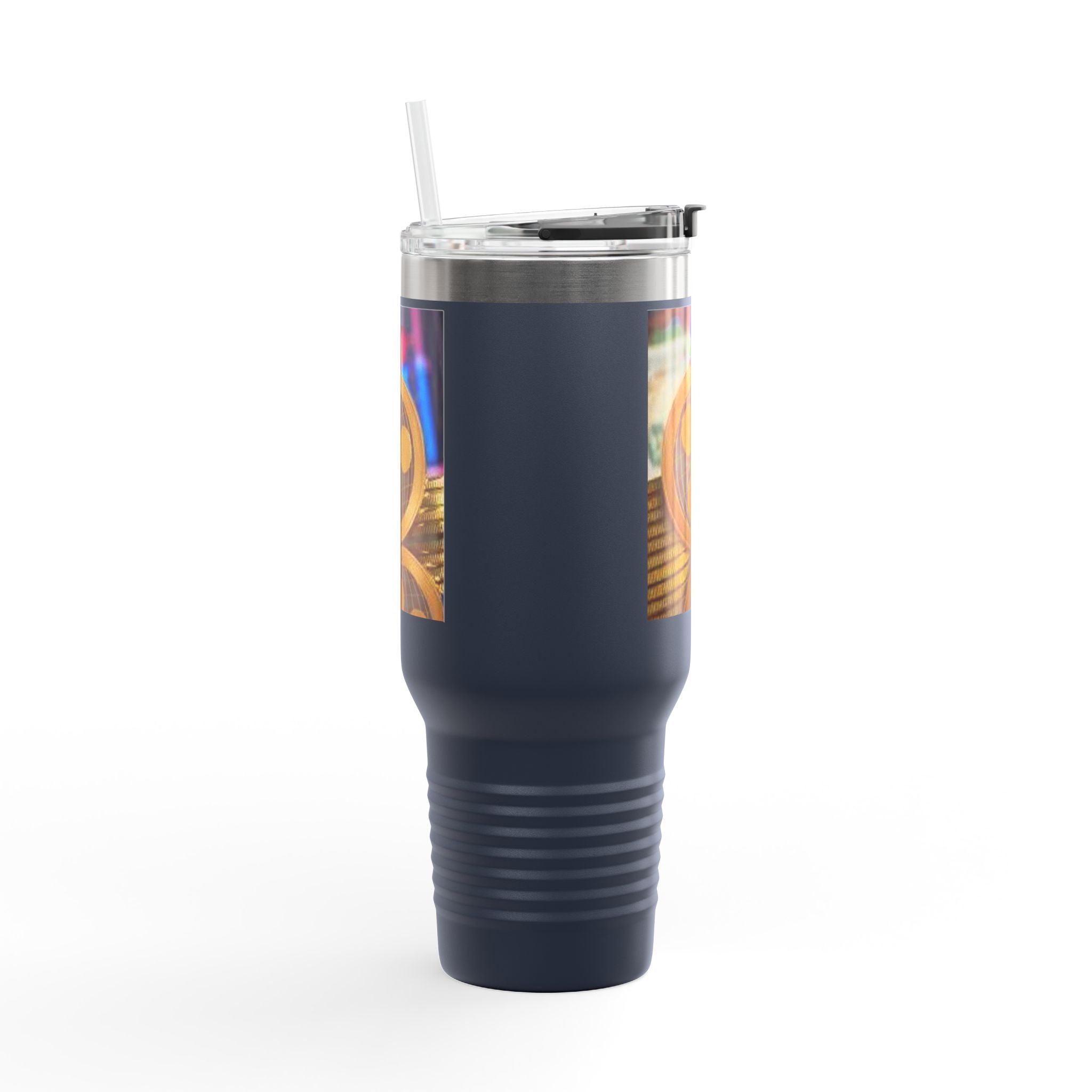 Mug de Voyage Isotherme Ripple Crypto Coin Stack | 40oz