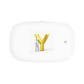 Gold Letter Y Design UV Phone Sanitizer and Wireless Charging Pad