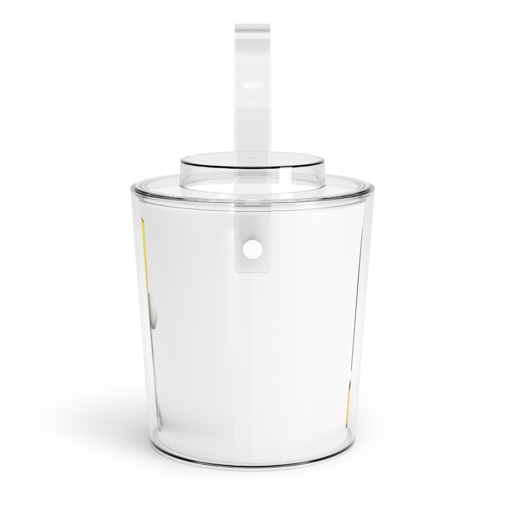 Gold Exclamation Mark Art Ice Bucket