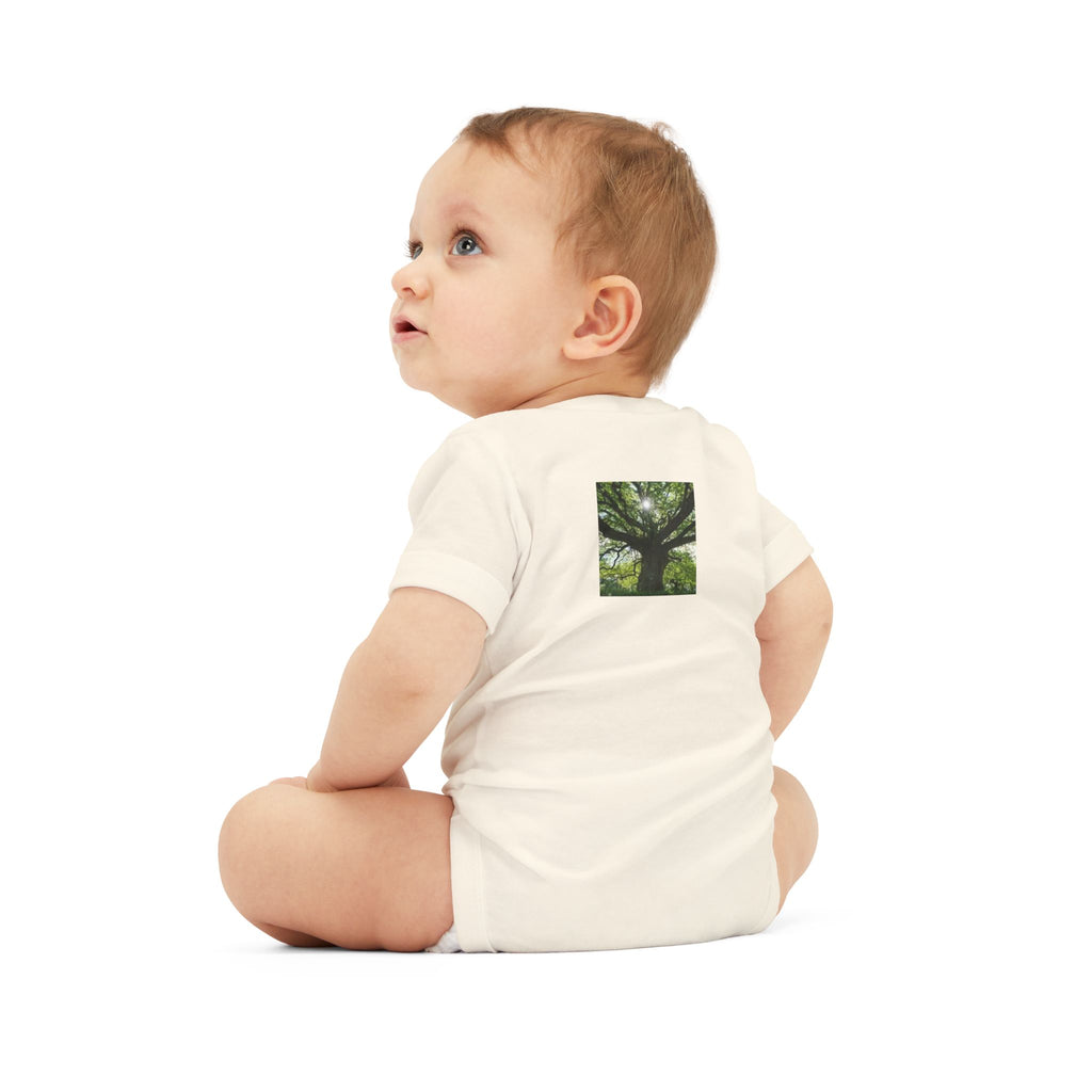 Majestic Oak Tree Infant Onesie | Tree Photo Baby Bodysuit