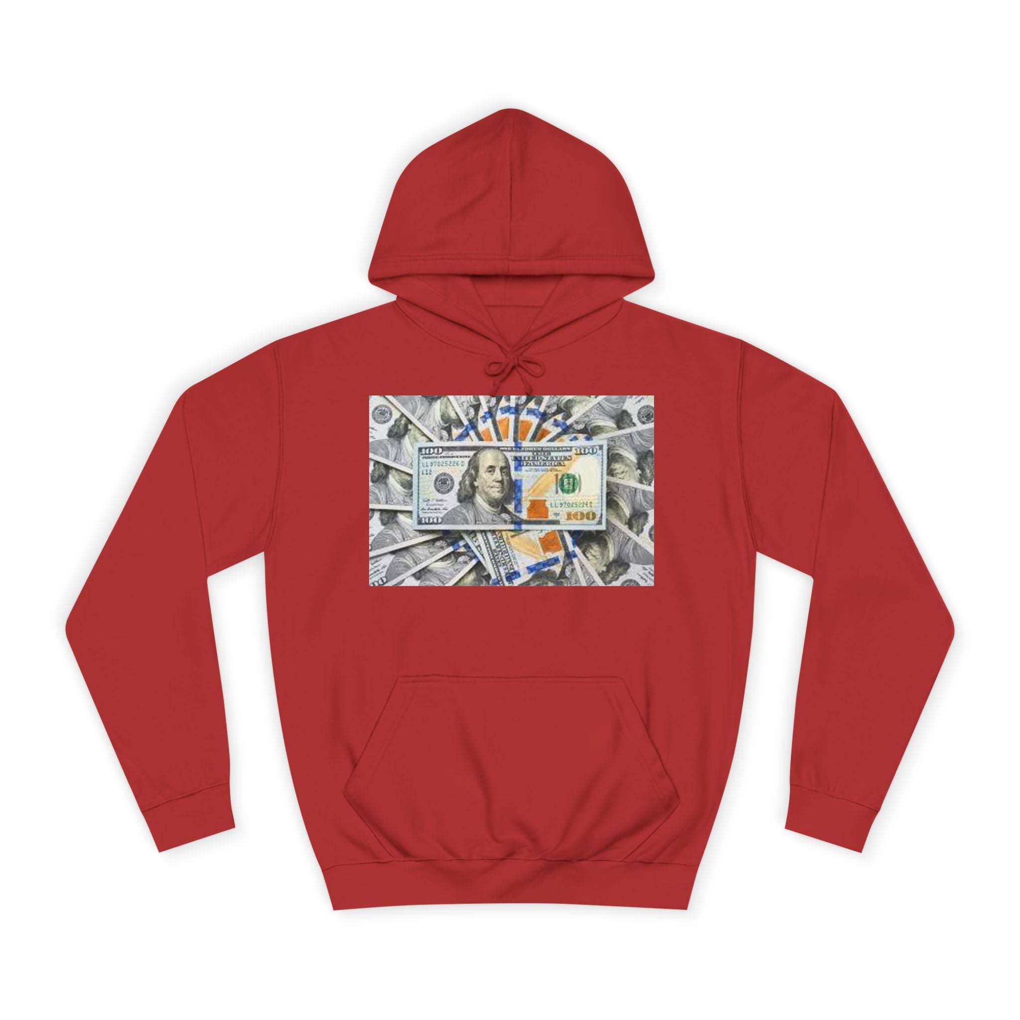 Hundred Dollar Bill Hoodie | Money Graphic Sweatshirt