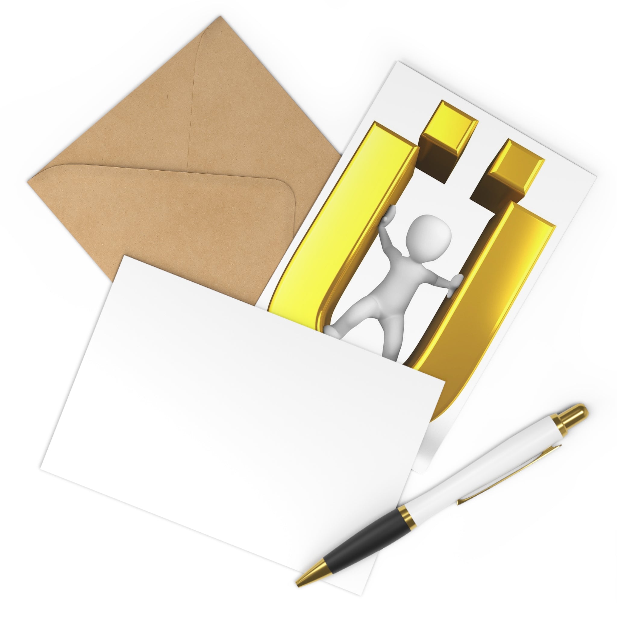 Letter Ü Postcards (7 pcs)