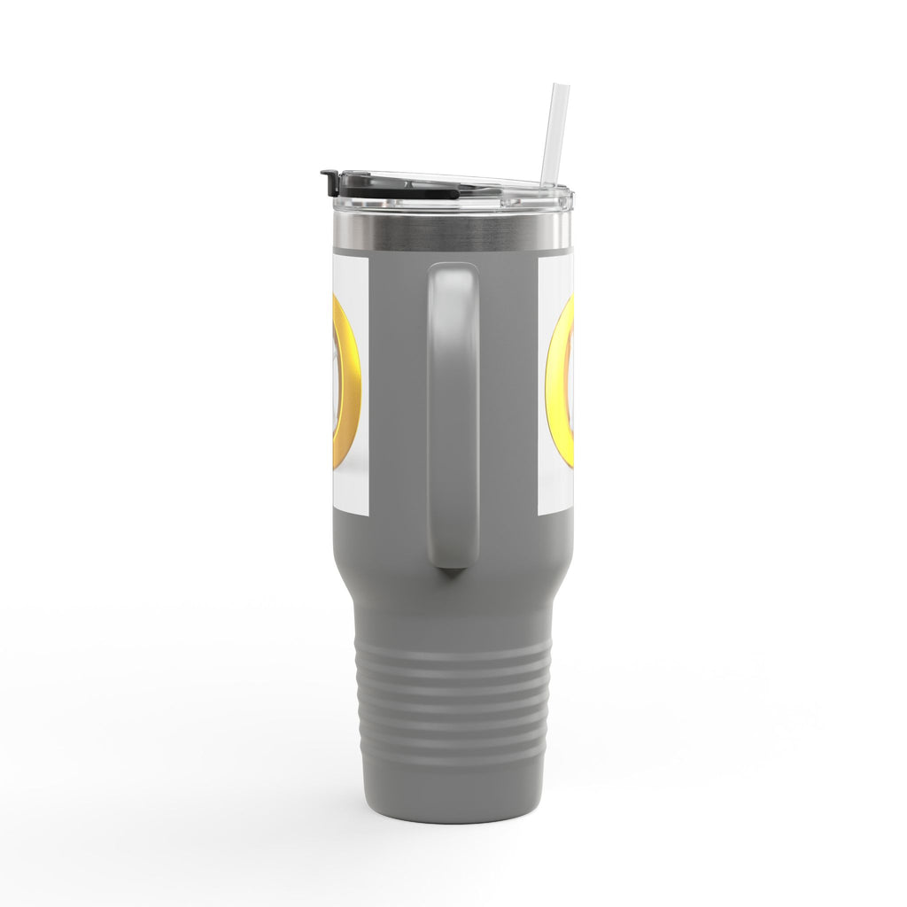 Gold Letter O Illustration 40oz Tumbler | Insulated Travel Mug