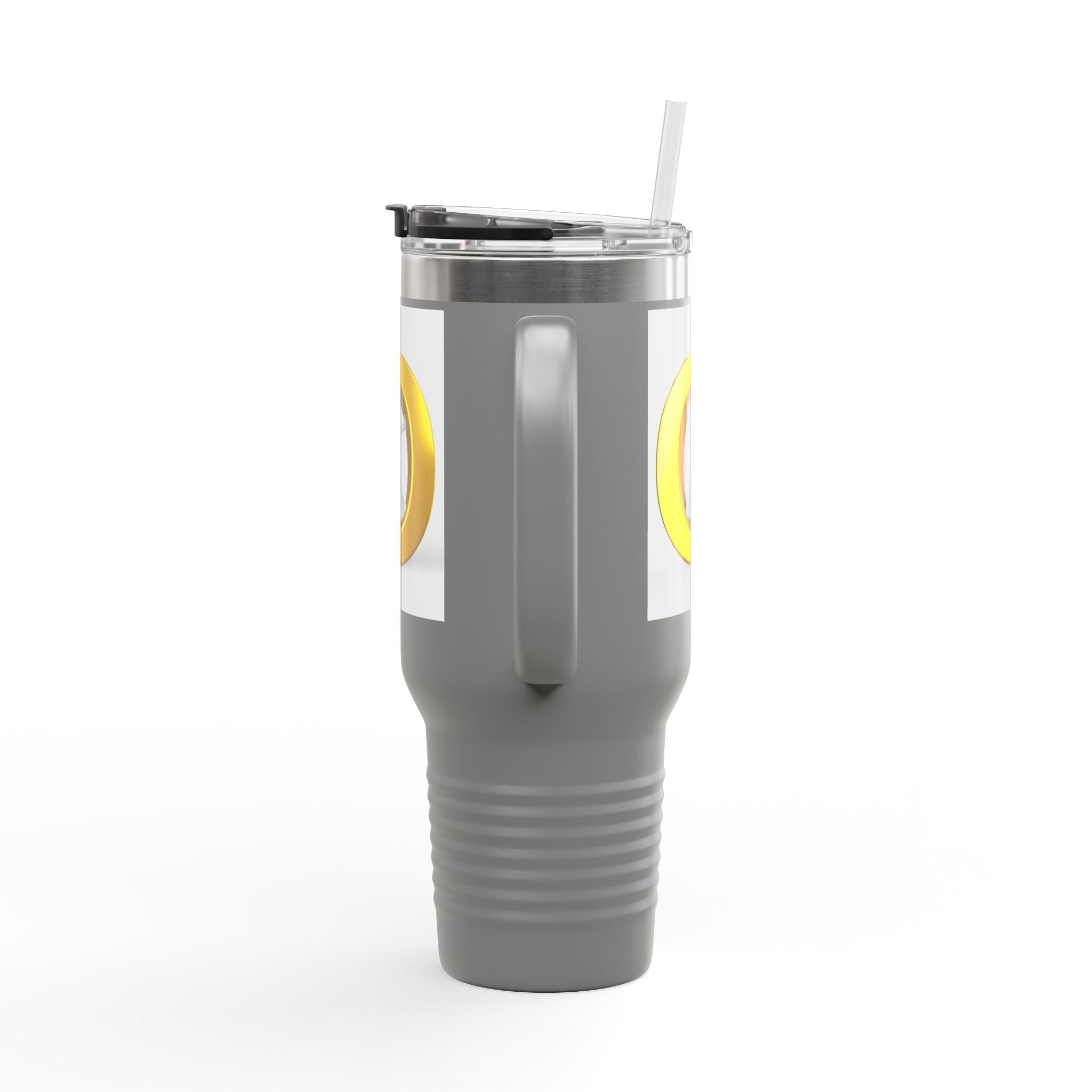Gold Letter O Illustration 40oz Tumbler | Insulated Travel Mug