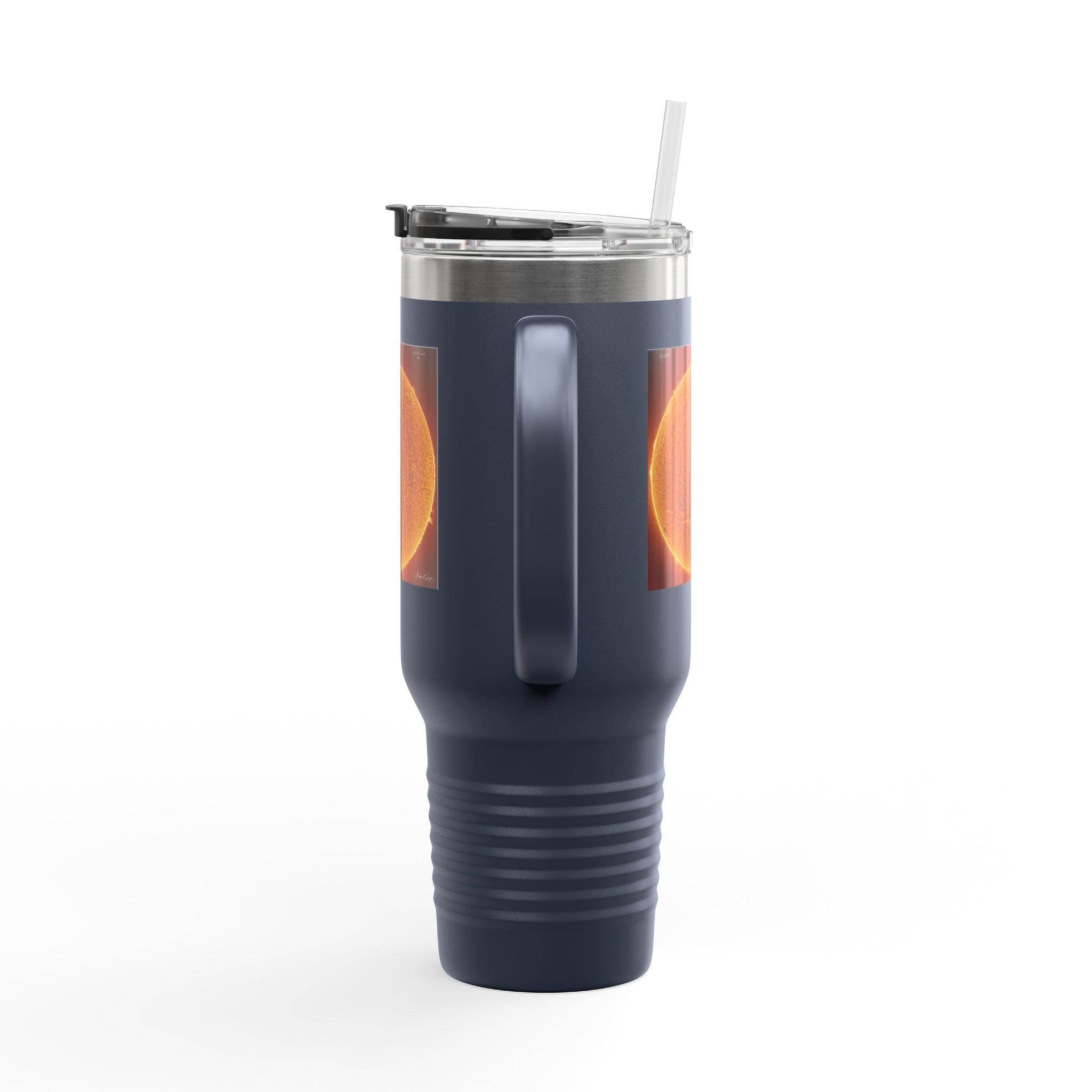 Sun Photo Travel Mug 40oz | Solar Disc Stainless Insulated Tumbler