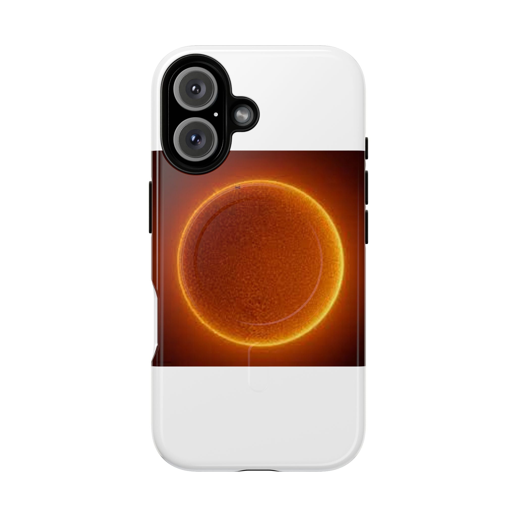 Coque de téléphone luminescente pour éclipse solaire | Coque magnétique résistante