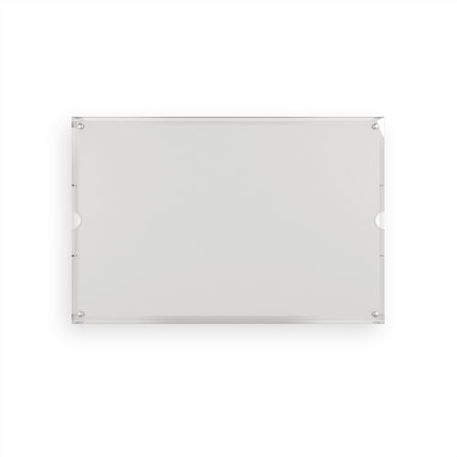 Plateau de service en acrylique avec lettre T dorée en 3D | Monogramme Lettre initiale T