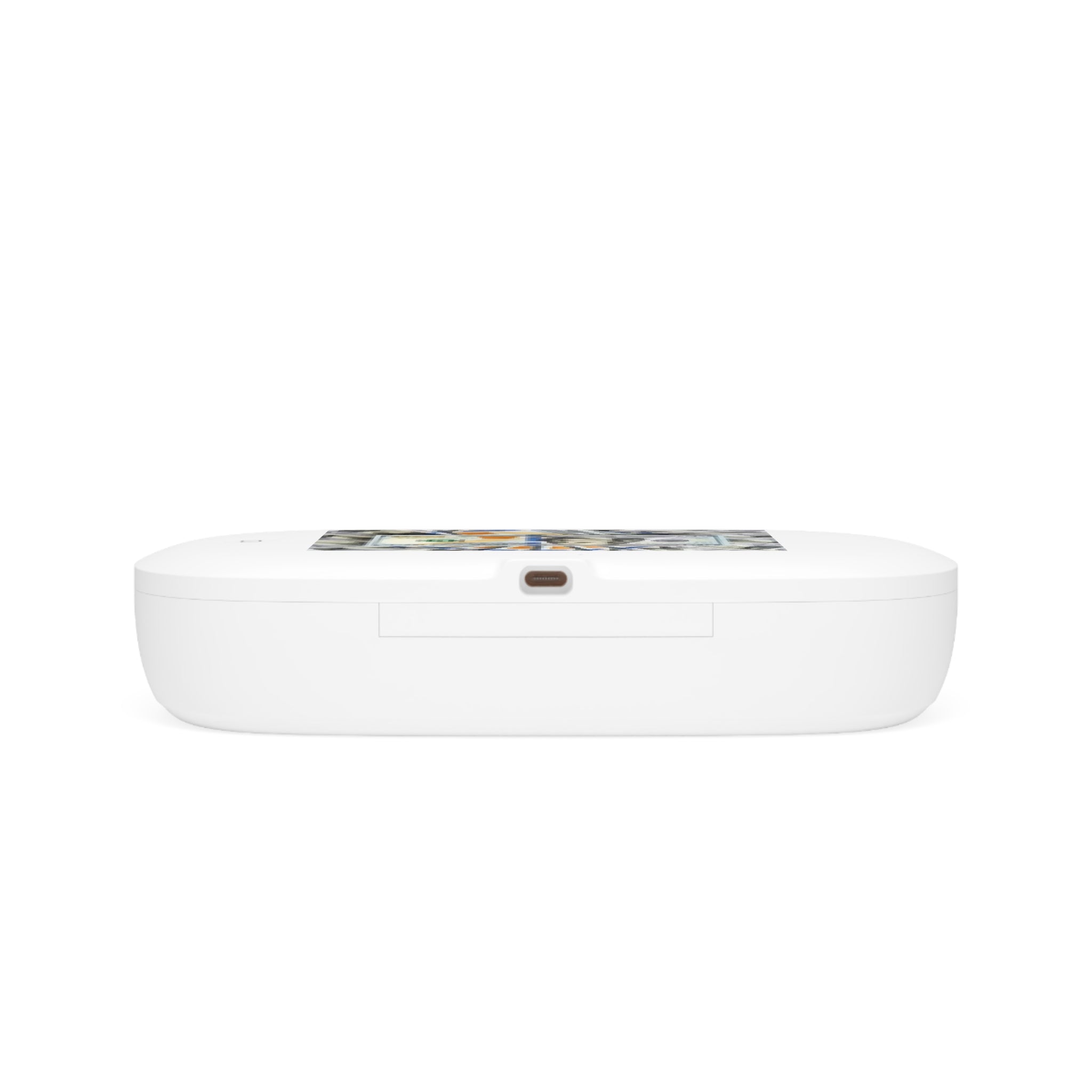 Hundred Dollar Bills UV Phone Sanitizer and Wireless Charging Pad