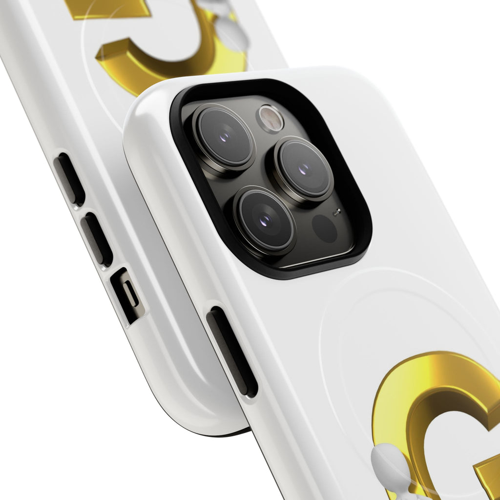 Gold Letter G Monogram Phone Case | Tough Magnetic Case