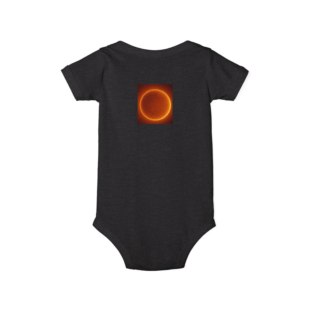 Solar Eclipse Ring Infant One Piece | Space Baby Bodysuit