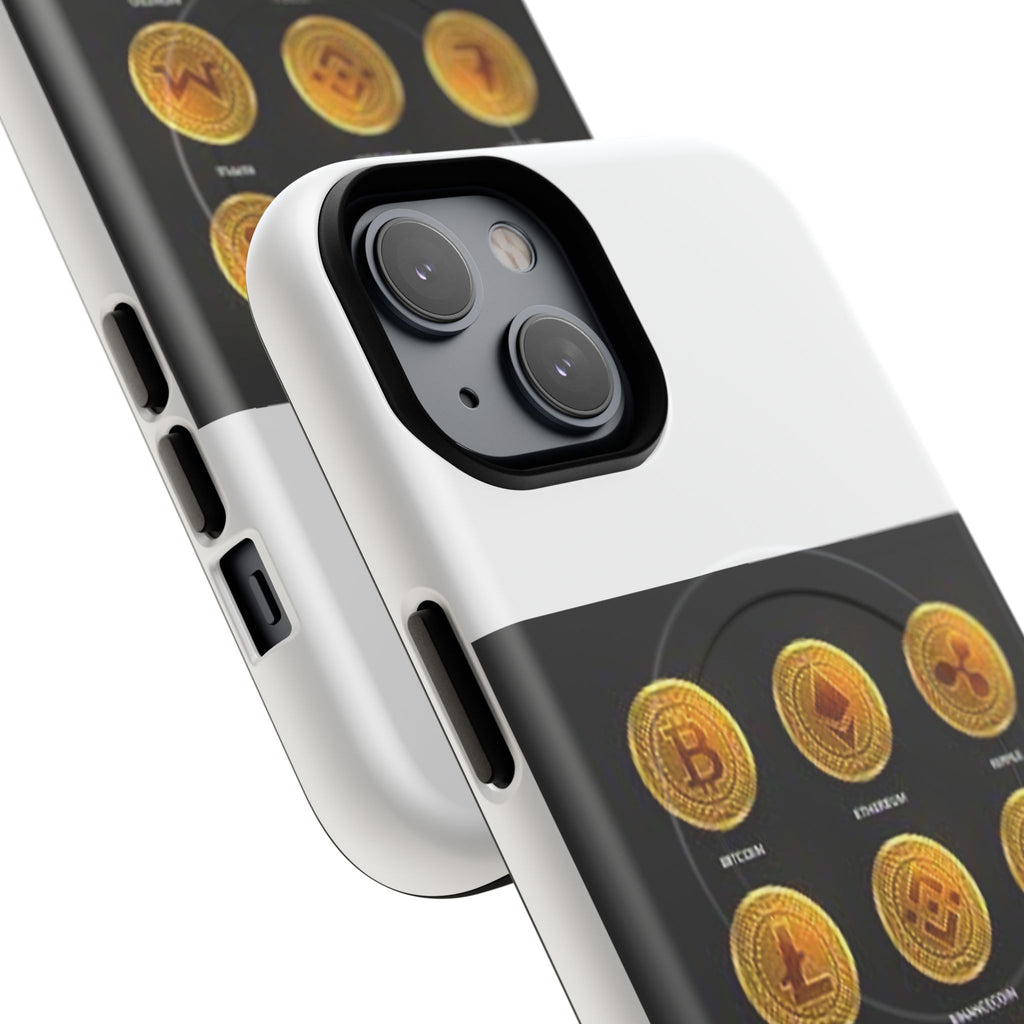 Cryptocurrency Coin Chart Phone Case | Tough Magnetic Case