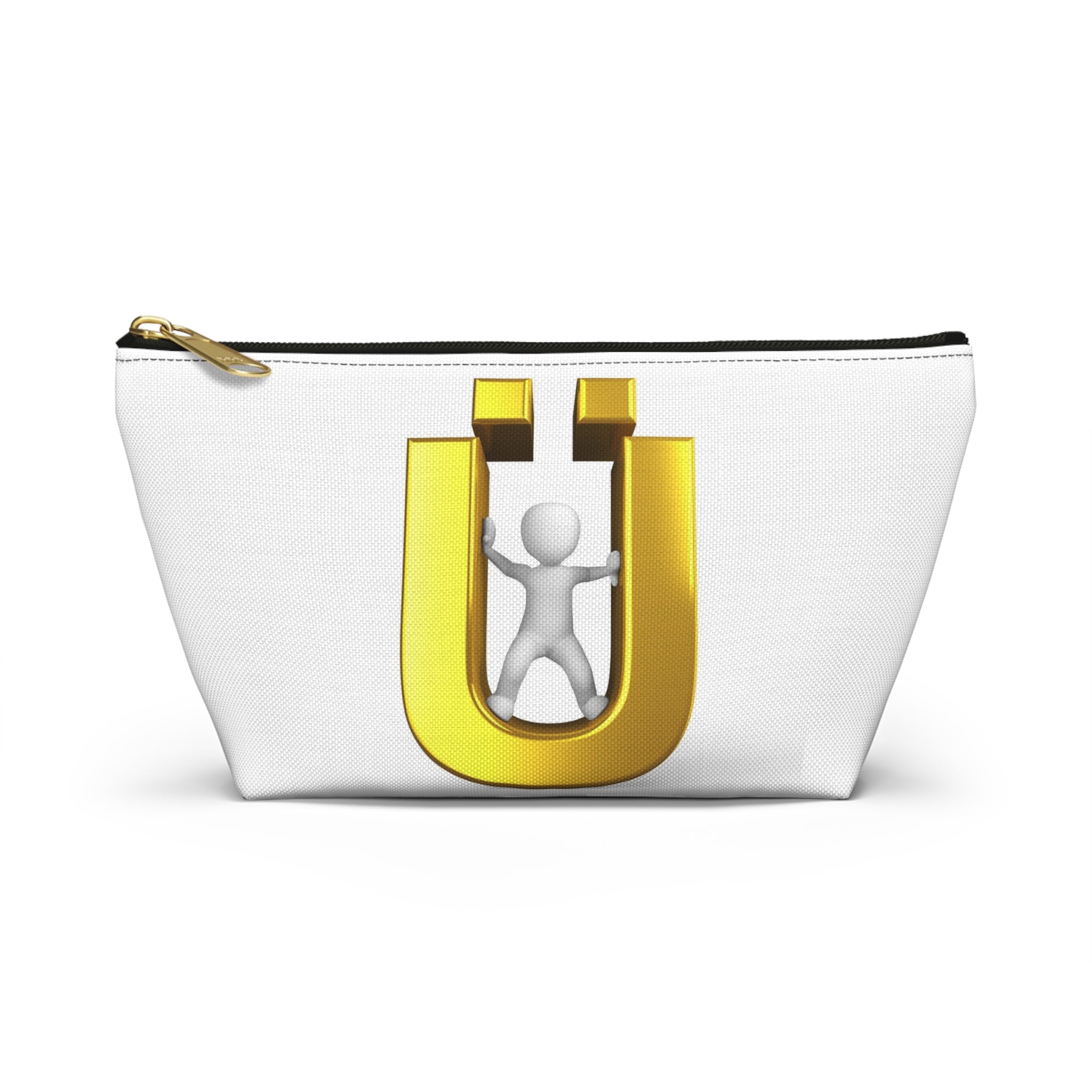 3D Gold Magnet Character Accessory Pouch