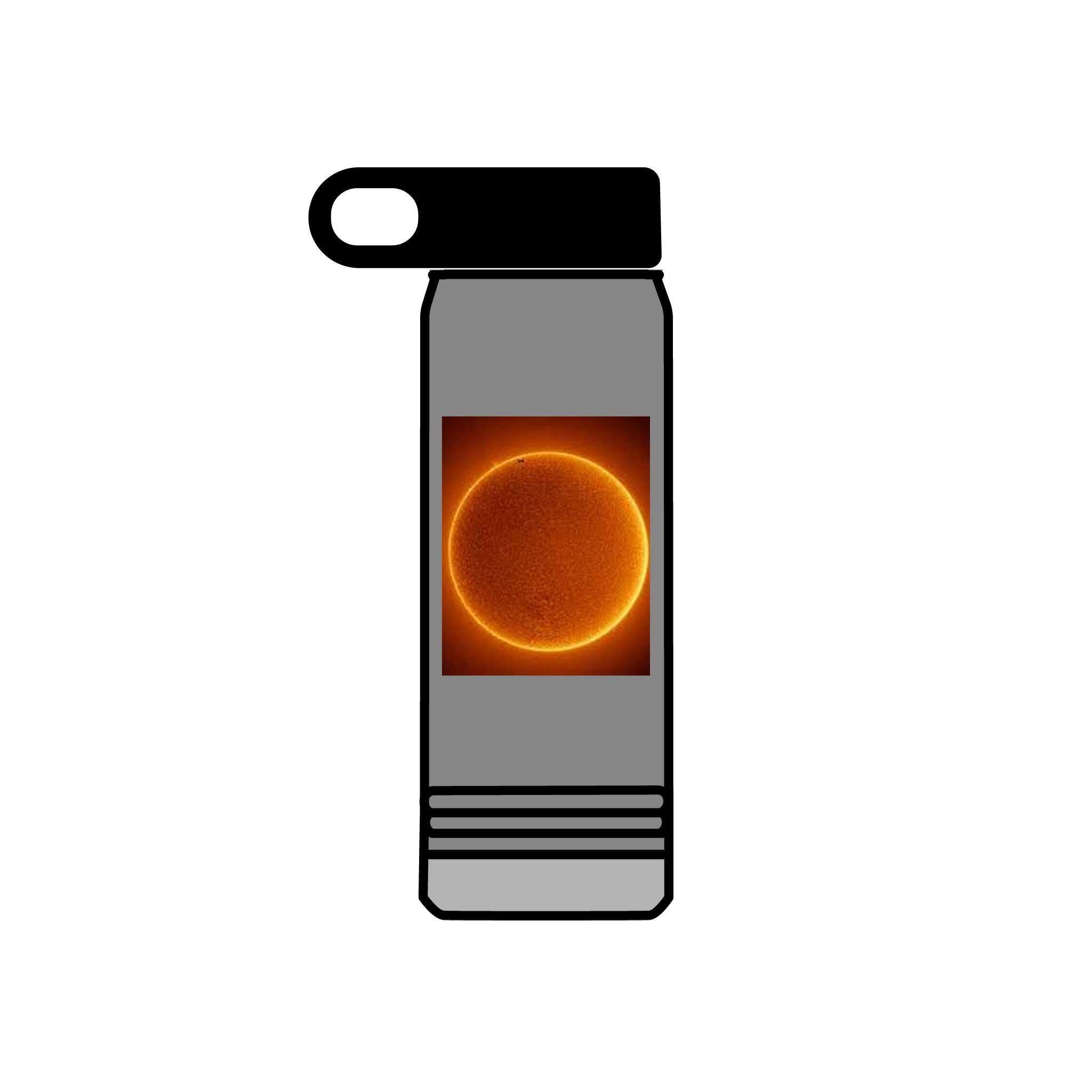 Solar Sun Illustration Water Bottle | 20oz stainless tumbler
