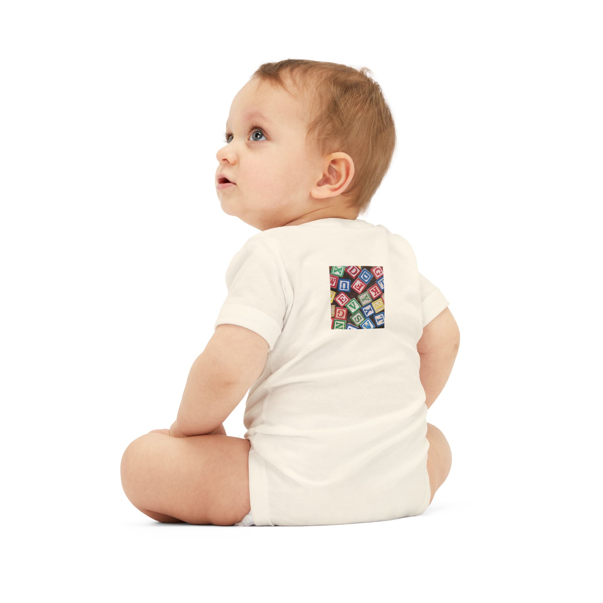 Colorful Alphabet Blocks Infant One Piece | Baby Bodysuit