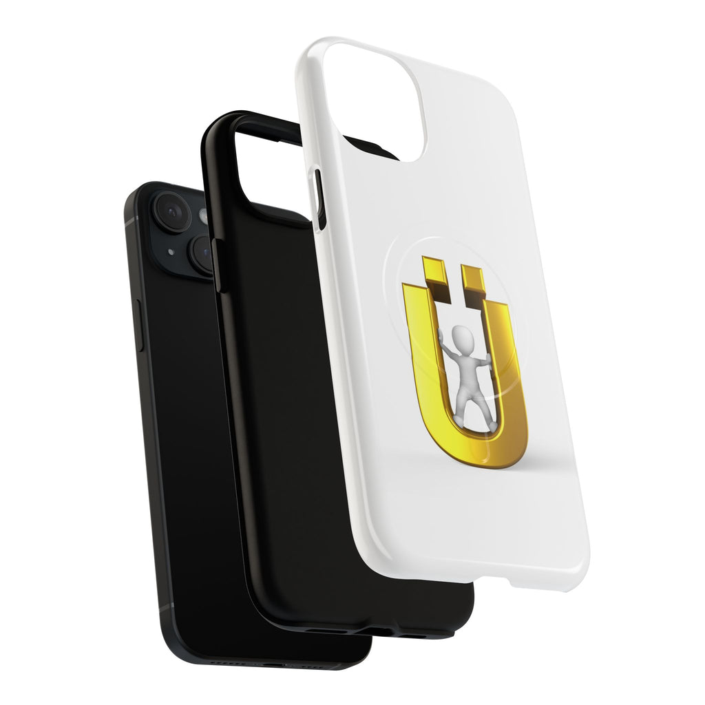 Gold Letter Ü Logo phone case | Tough Magnetic Case