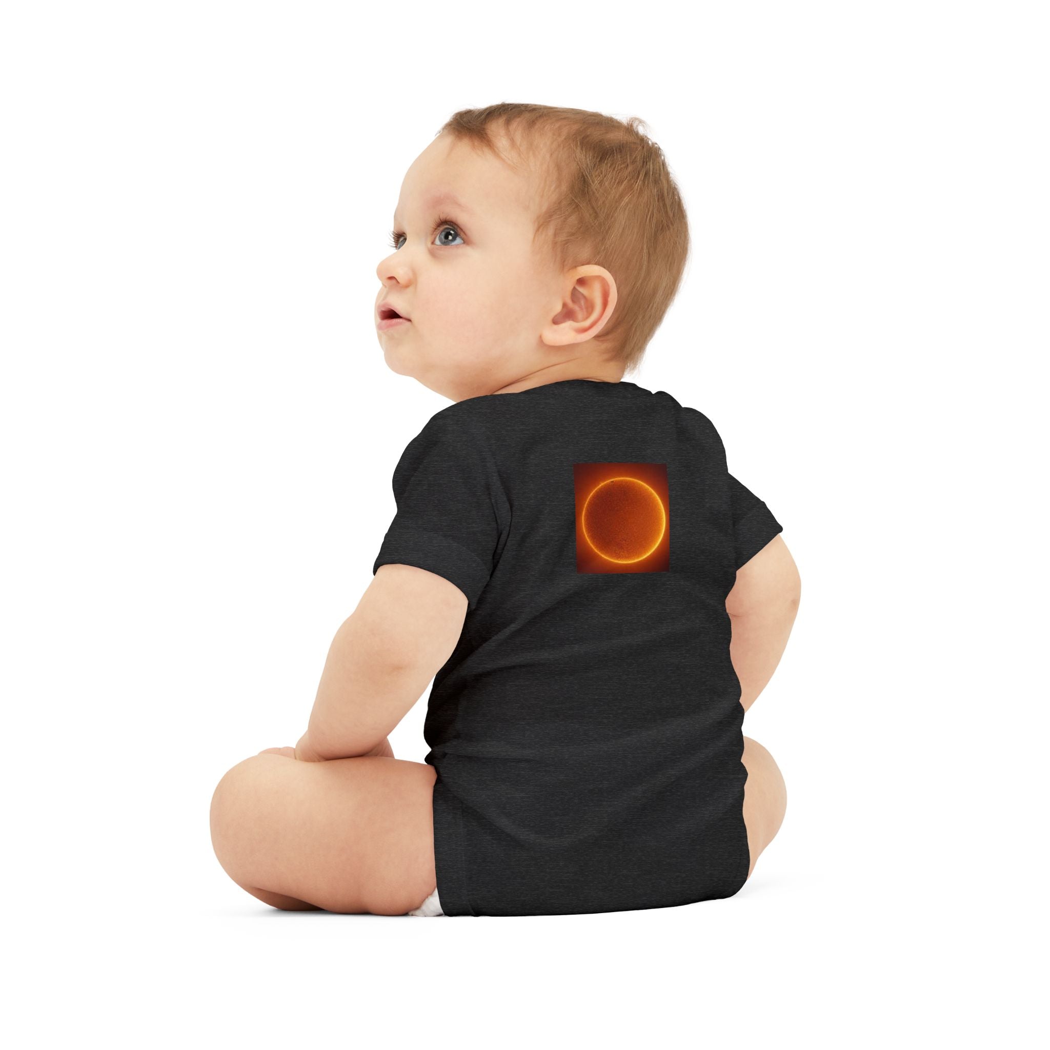 Solar Eclipse Ring Infant One Piece | Space Baby Bodysuit